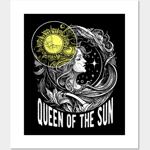 Queen of the sun Wall Art by Ezahazami